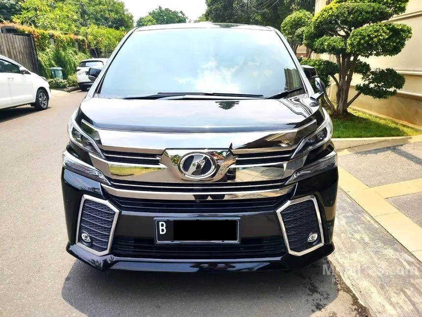 Jual Mobil Toyota Vellfire 2017 ZG 2.5 di DKI Jakarta Automatic Van Wagon Hitam Rp 795.000.000
