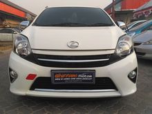 Toyota Agya G matic 2015 putih km 17 ribu terawat