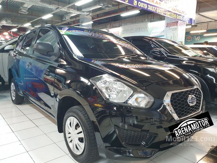 Jual Mobil Datsun GO+ 2016 T-OPTION 1.2 di Jawa Timur Manual MPV Hitam