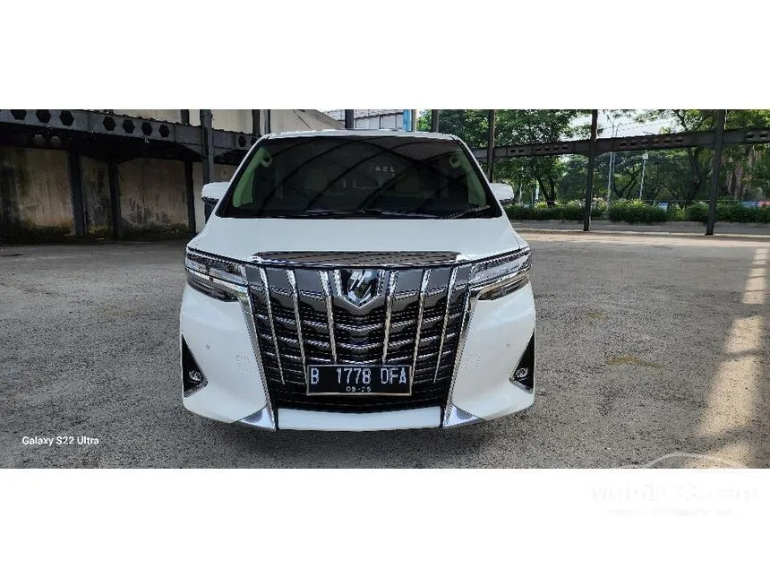 Jual Mobil Toyota Alphard 2021 G 2.5 di DKI Jakarta Automatic Van Wagon Putih Rp 950.000.000