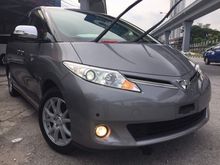 2012 Toyota Estima 2.4 G FULL SPEC (SAVE RM10K)(FREE 1Year Warranty) (Like New Car Condition) UNREG RECON (CLEARANCE STOCK) CALL NOW FOR MORE INFO