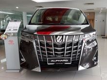 2018 Toyota Alphard 2.5 G atpm astra ready semua warna grpahite metalik juga ready