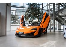 2019 McLaren 600LT 3.8 Coupe Myan Orange on Black
