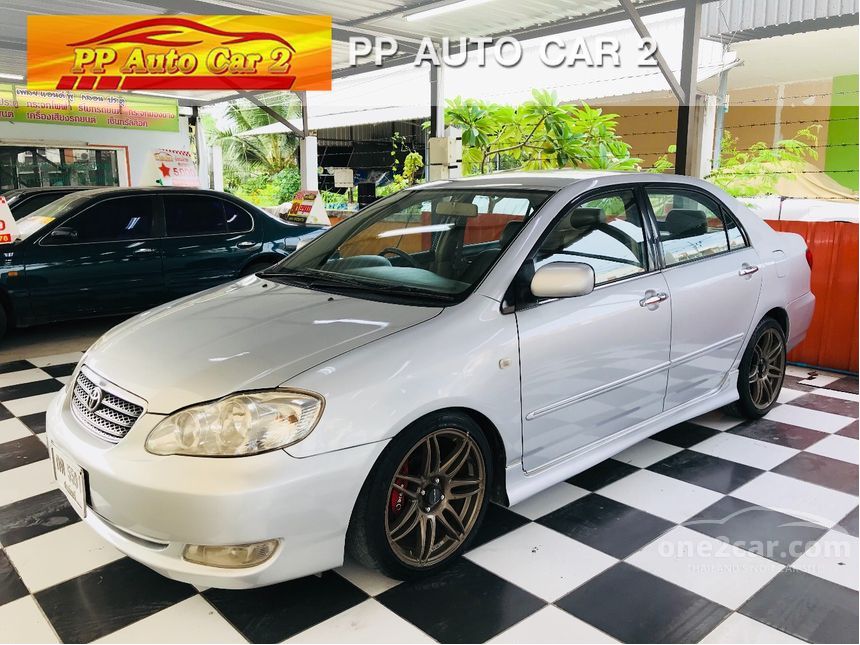 Altis 2004 Toyota Corolla Altis 2004 หน้าหมู (ปี 01-07) E 1.6 เกียร์อัตโนมัติ สี ...
