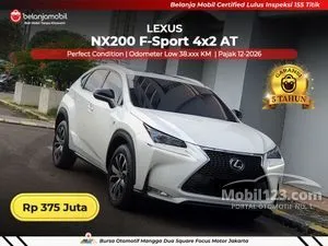 2015 Lexus NX 200T 2.0 F Sport SUV