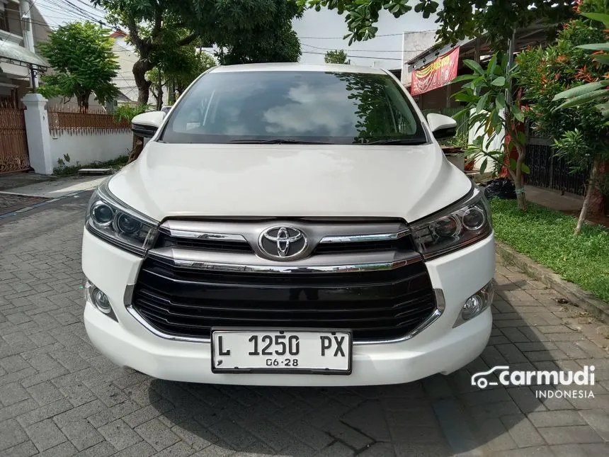 Jual Mobil Toyota Kijang Innova 2018 V 2.4 di Jawa Timur Automatic MPV Putih Rp 355.000.000