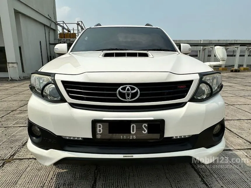 Jual Mobil Toyota Fortuner 2014 G TRD 2.5 di DKI Jakarta Automatic SUV Putih Rp 260.000.000