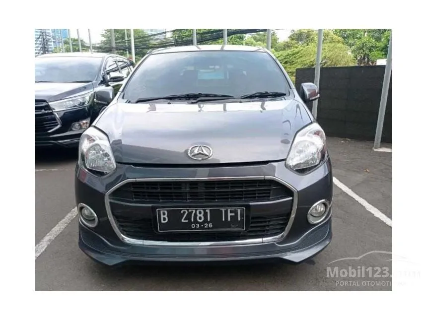 Jual Mobil Daihatsu Ayla 2016 X Elegant 1.0 di DKI Jakarta Manual Hatchback Abu