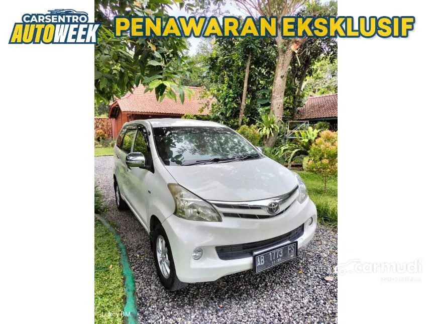 Jual Mobil Toyota Avanza 2013 G 1.3 di Yogyakarta Manual MPV Putih Rp 121.000.000