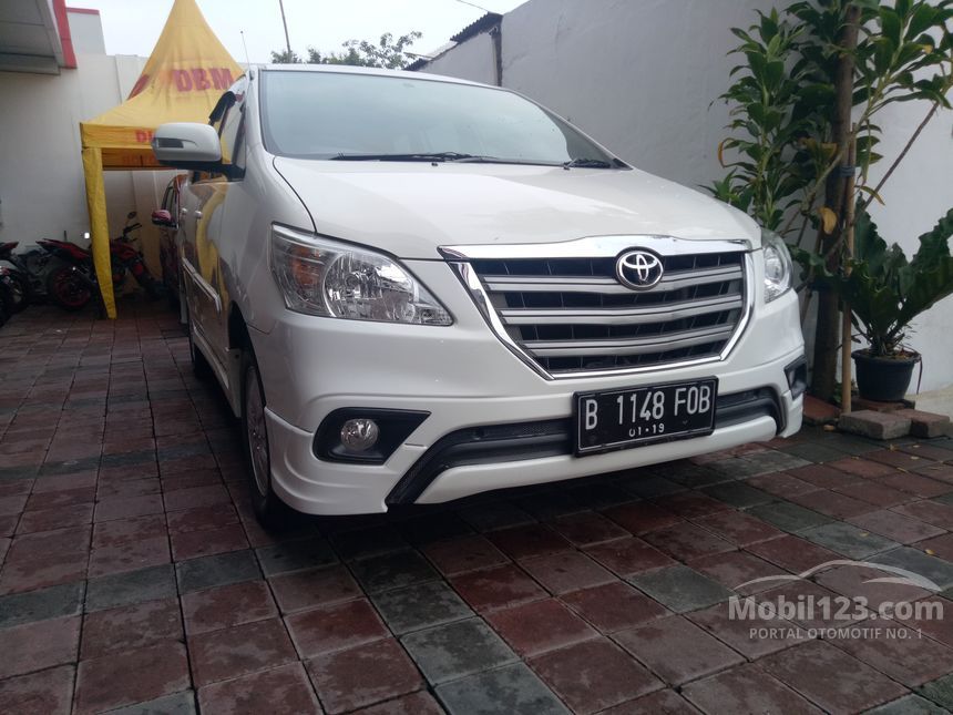 Jual Mobil  Toyota Kijang Innova  2014 G Luxury 2 0 di Jawa 