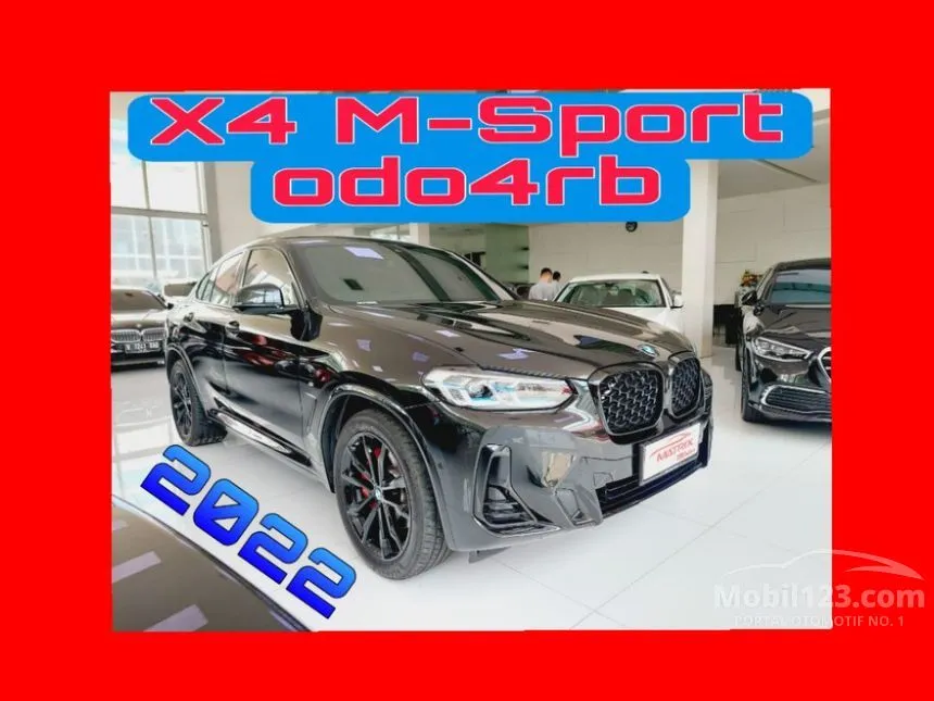 Jual Mobil BMW X4 2022 xDrive30i M Sport X 2.0 di DKI Jakarta Automatic SUV Hitam Rp 1.275.000.000