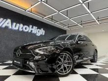 2023 Mercedes-Benz E300 2.0 AMG Line Sedan [Km8.000] Reg 2024 Black On Black Panoramic Sunroof PBD ATPM Wrnty5Thn #AUTOHIGH #BEST VALUE