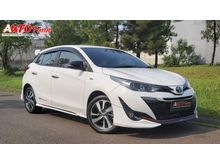 2018 Toyota Yaris 1.5 TRD Sportivo Hatchback Toyota All New Yaris TRD Sportivo AT 2018 White On Black