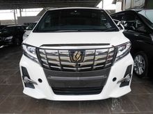2017 Toyota Alphard 2.5 G SA MPV -- UNREG --