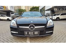 2012 Mercedes-Benz SLK200 1.8 CGI Convertible Black On Black Low KM