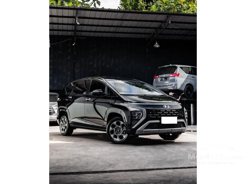 Jual Mobil Hyundai Stargazer 2024 Prime 1.5 di DKI Jakarta Automatic Wagon Hitam Rp 280.900.000