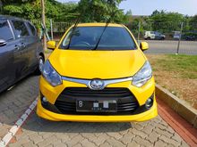 2018 Toyota Agya G 1.2 TRD MT Manual Kuning Murah Cash 115 juta