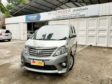 Toyota alphard 2.4 thn 2013 cbu built up sc premium sound
