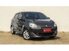 2015 Mitsubishi Mirage 1.2 EXCEED Hatchback, TDP 12 JUTA, LOKASI DI CINERE, FREE TEST DRIVE KE RUMAH, GARANSI 1 TAHUN + VOUCHER BBM