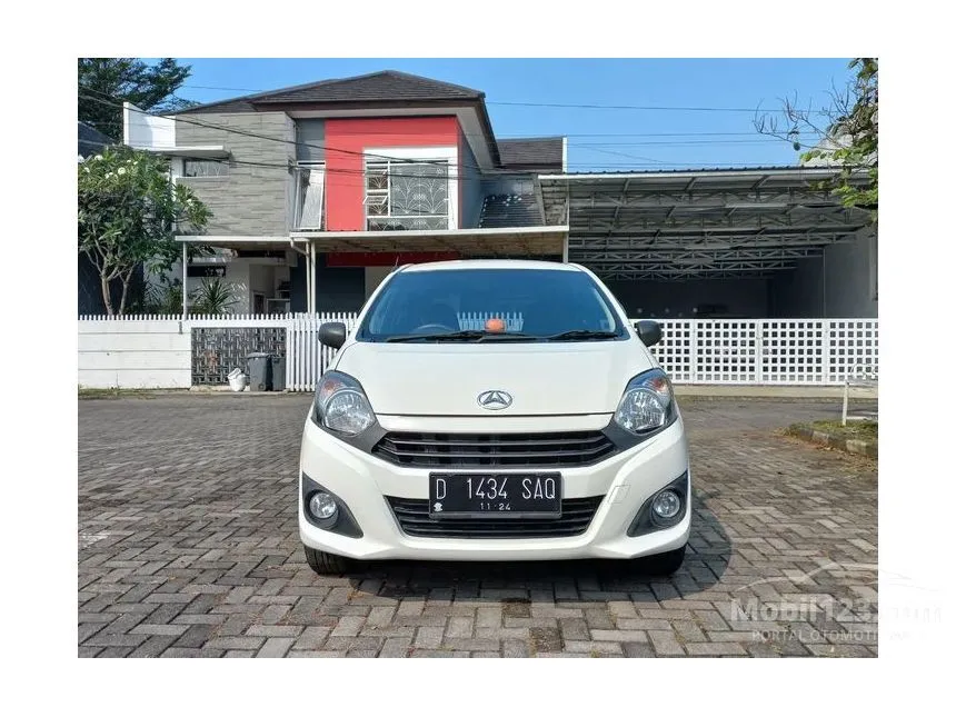 Jual Mobil Daihatsu Ayla 2019 D 1.0 di Jawa Barat Manual Hatchback Putih Rp 95.000.000