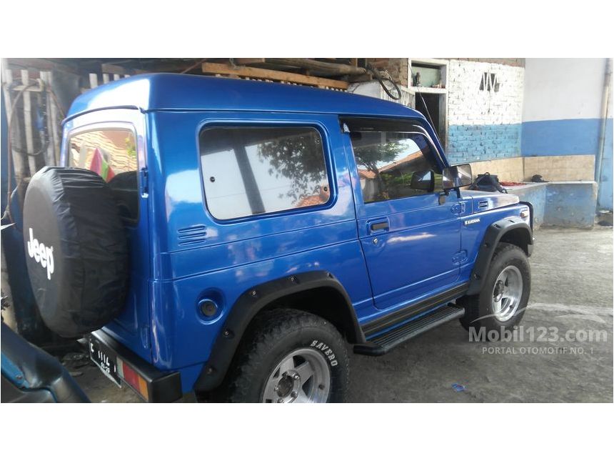 Jual Mobil Suzuki Katana 1988 1.0 di Jawa Barat Manual Jeep Biru Rp 28