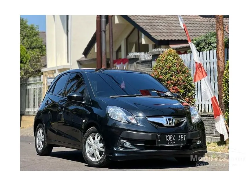 Jual Mobil Honda Brio 2014 E 1.2 di Jawa Barat Automatic Hatchback Hitam Rp 120.000.000