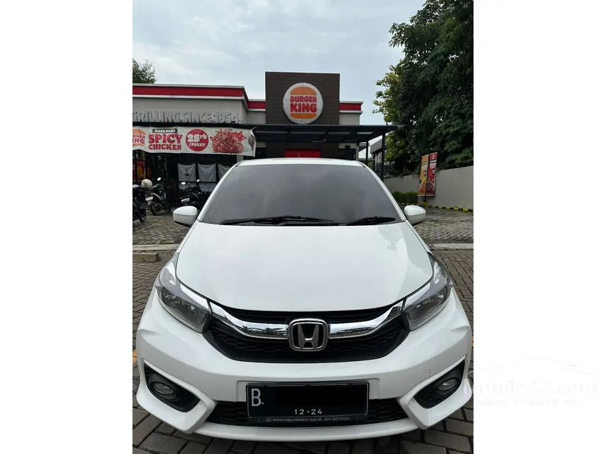 Jual Mobil Honda Brio 2019 Satya E 1.2 di Jawa Barat Automatic Hatchback Putih Rp 155.000.000