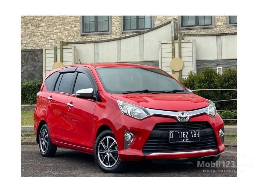 Jual Mobil Toyota Calya 2016 G 1.2 di Jawa Barat Automatic MPV Merah Rp 126.000.000