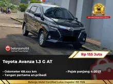 2021 Toyota Avanza 1.3 G MPV AT Hitam Metalik NIK 2021 [ GARANSI 5TH ]