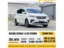 2024 Suzuki Ertiga 1.5 Hybrid GX MPV Matic Hybrid Putih Kondisi Cakep Siap Pakai TDP Ringan Cicilan Terjangkau