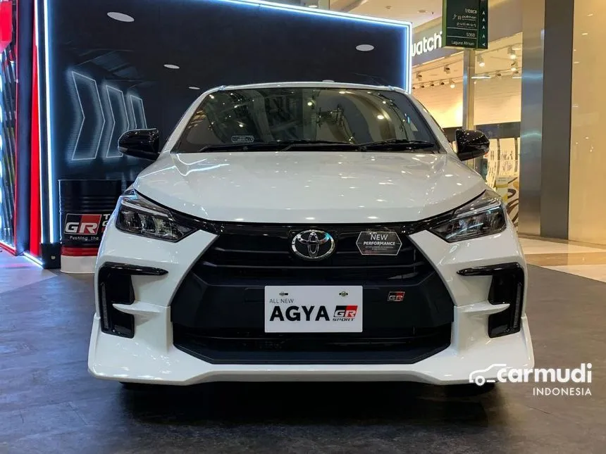 Jual Mobil Toyota Agya 2023 GR Sport 1.2 di Banten Automatic Hatchback Putih Rp 228.500.000