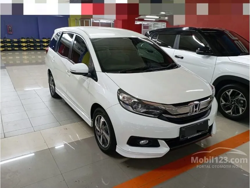 Jual Mobil Honda Mobilio 2021 E 1.5 di Banten Automatic MPV Putih Rp 168.000.000