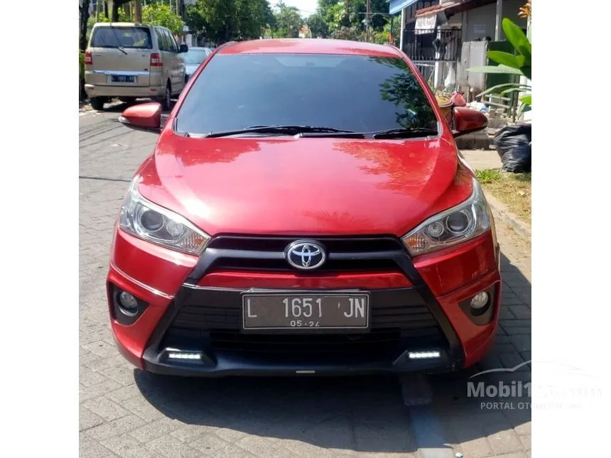 Jual Mobil Toyota Yaris 2014 TRD Sportivo 1.5 di Jawa Timur Automatic Hatchback Merah Rp 155.000.000