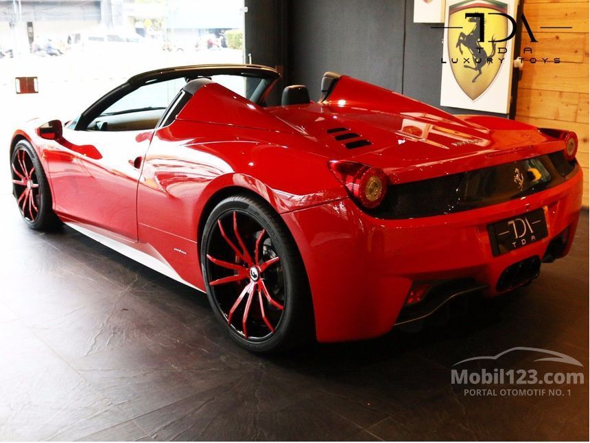 ferrari 458 spider convertible