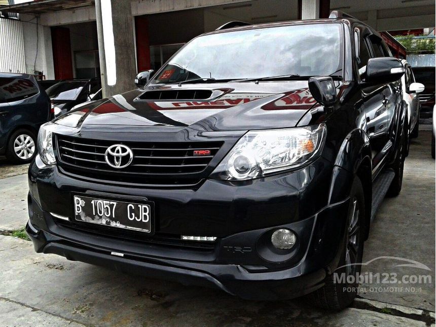Jual Mobil Toyota Fortuner 2014 G Trd 2 5 Di Jawa Barat Automatic