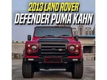 2013 Land Rover Defender 2.2 90 SUV PUMA KAHN Red on Black Merah