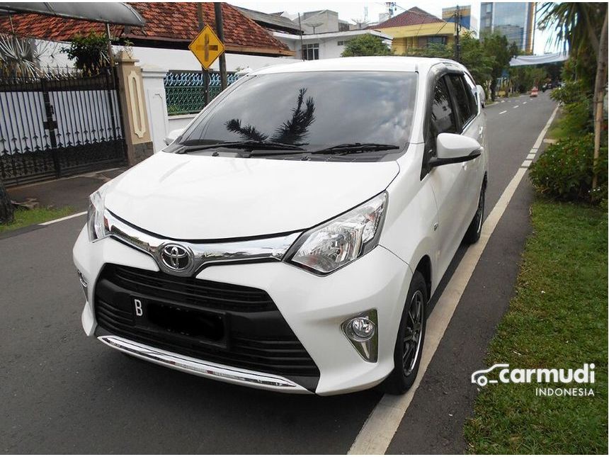 Jual Mobil Toyota Calya 2018 G 1.2 di DKI Jakarta Automatic MPV Putih