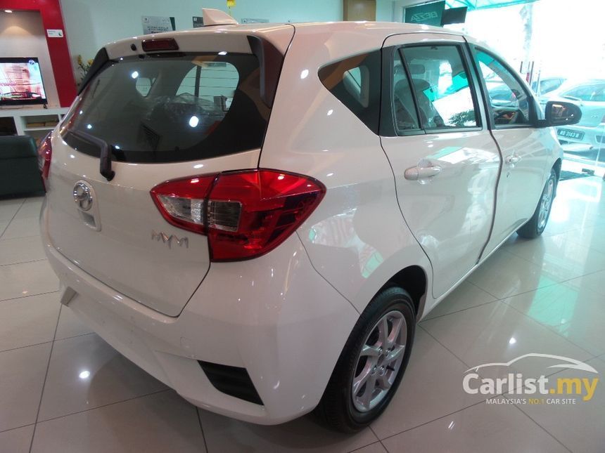 Perodua Myvi 2019 G 1.3 in Johor Manual Hatchback White 