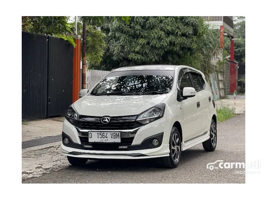 Jual Mobil Daihatsu Ayla 2017 R 1.2 di Jawa Barat Manual Hatchback Putih Rp 102.000.000