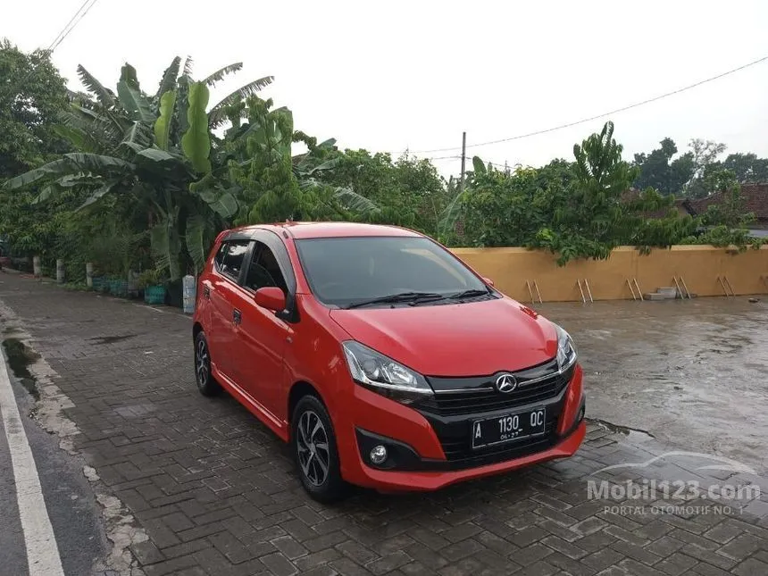 Jual Mobil Daihatsu Ayla 2017 X 1.2 di Jawa Timur Manual Hatchback Merah Rp 115.000.000