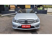 Mercedes Bens C250 Coupe AMG Line CBU Panoramic 2012 AT Silver - Low Miles 20ribuan - Sangat Terawat - BEST DEAL