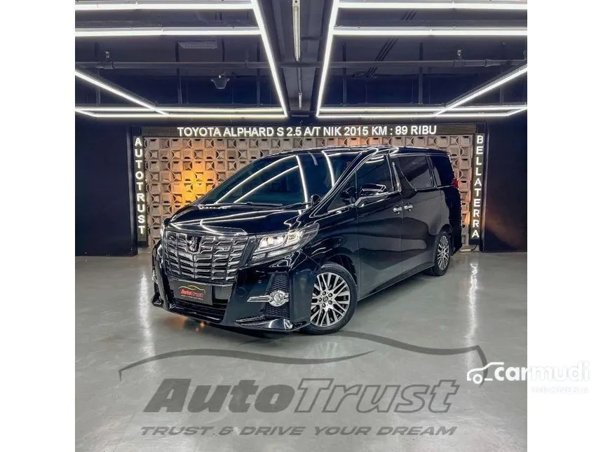 2015 Toyota Alphard S Van Wagon