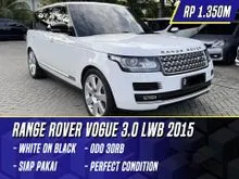 2015 Land Rover Range Rover 3.0 Vogue SUV LWB White on Black Putih RR Long