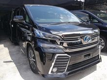 2016 Toyota Vellfire 2.5 Z Spec 2 PWR DOOR 7 SEAT UNREG 2016 16