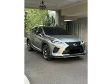 2021 Lexus RX 300 2.0 F Sport SUV Sonic Titanium on Red Odo 30 Rb (TEMRURAH)