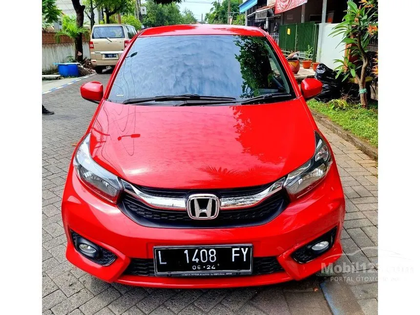 Jual Mobil Honda Brio 2019 Satya E 1.2 di Jawa Timur Automatic Hatchback Merah Rp 158.000.000