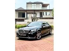 2017 Mercedes-Benz C200 2.0 AMG Line Sedan Black on Black Odo 30 Rb (TERMURAH)