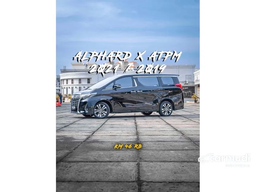 2019 Toyota Alphard X MPV