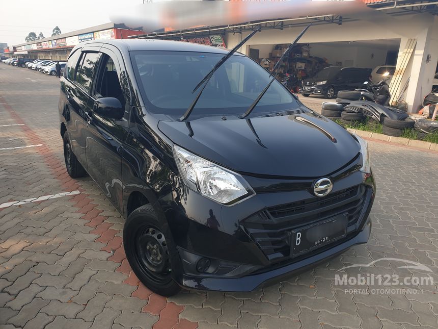 Jual Mobil Daihatsu Sigra 2018 X 1.2 di Banten Manual MPV Hitam Rp 92