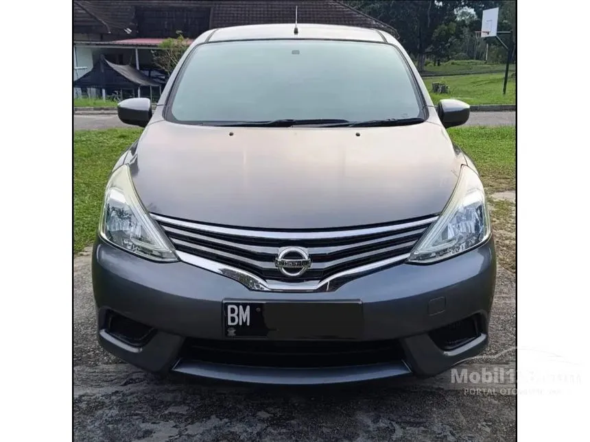 Jual Mobil Nissan Grand Livina 2014 SV 1.5 di Riau Manual MPV Abu